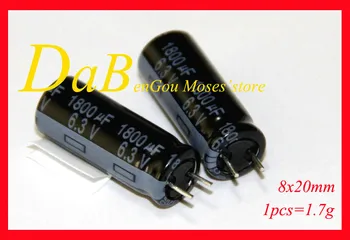 

6.3V 1800uf 100% Original New Electrolytic Capacitor Capacitance Radial 8x20mm (10pcs)