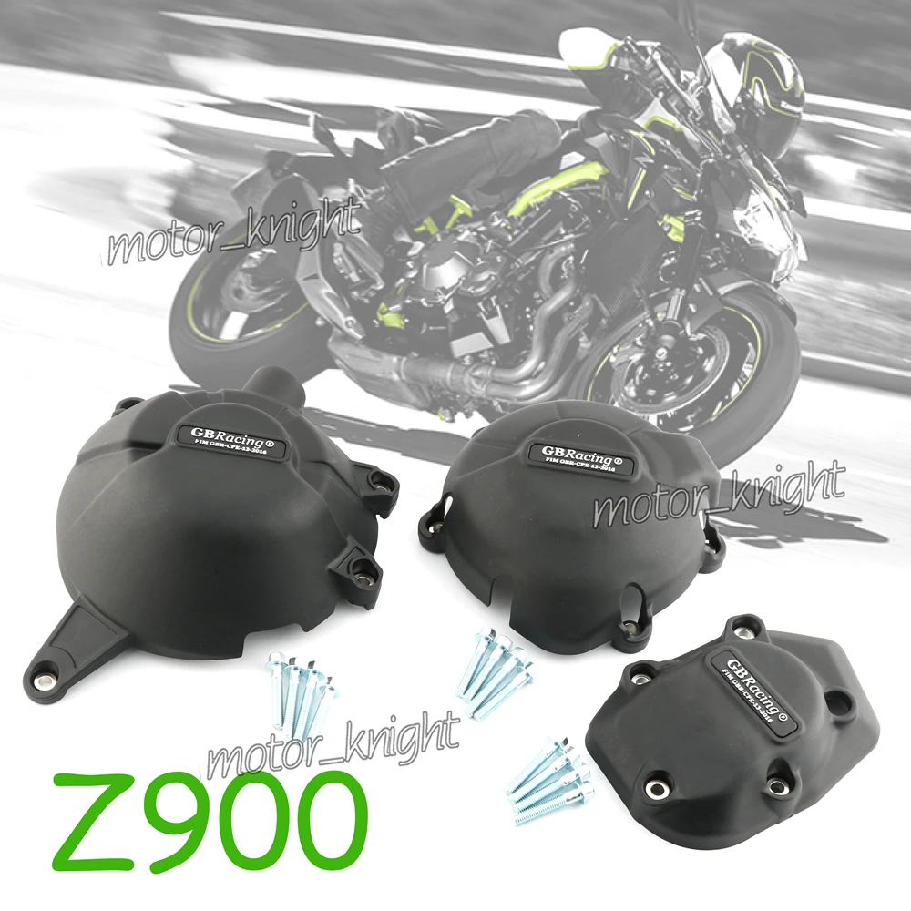 

For KAWASAKI Z900 Z 900 2017 2018 2019 Motorcycle Nylon Engine Stator Cover Engine Guard Protection Side Shield Protector