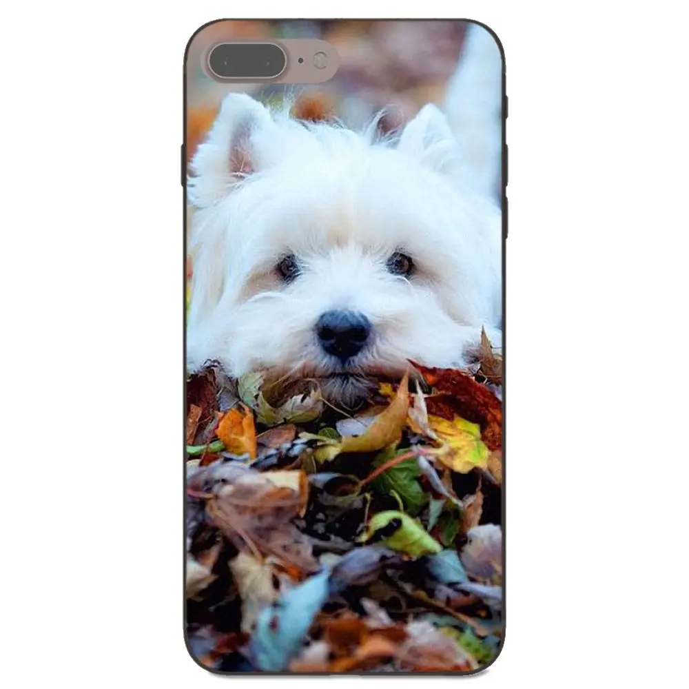 Аксессуары для чехлов из ТПУ West Highland White Terrier Apple iPhone X XS Max XR 4 4S 5 5S SE 6 6S 7 8