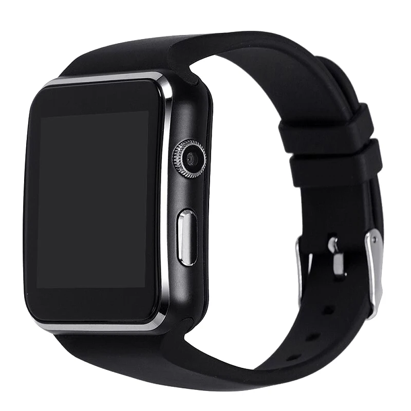 Bluetooth Смарт часы X6 Спорт Шагомер Smartwatch с камерой поддержка SIM карты Whatsapp Facebook анти потеря для телефона Android