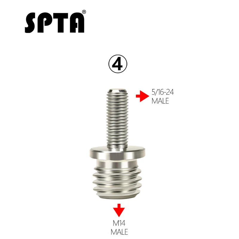 SPTA Drill Aapter резьба Для Полировки pad & Hook Loop Backer Plate Backing Pad полировщик 5/8 "или M14 1 шт