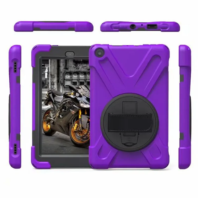 Новый противоударный чехол подставка для Amazon Kindle Fire HD8 2017 2018 планшета HD 8 детской