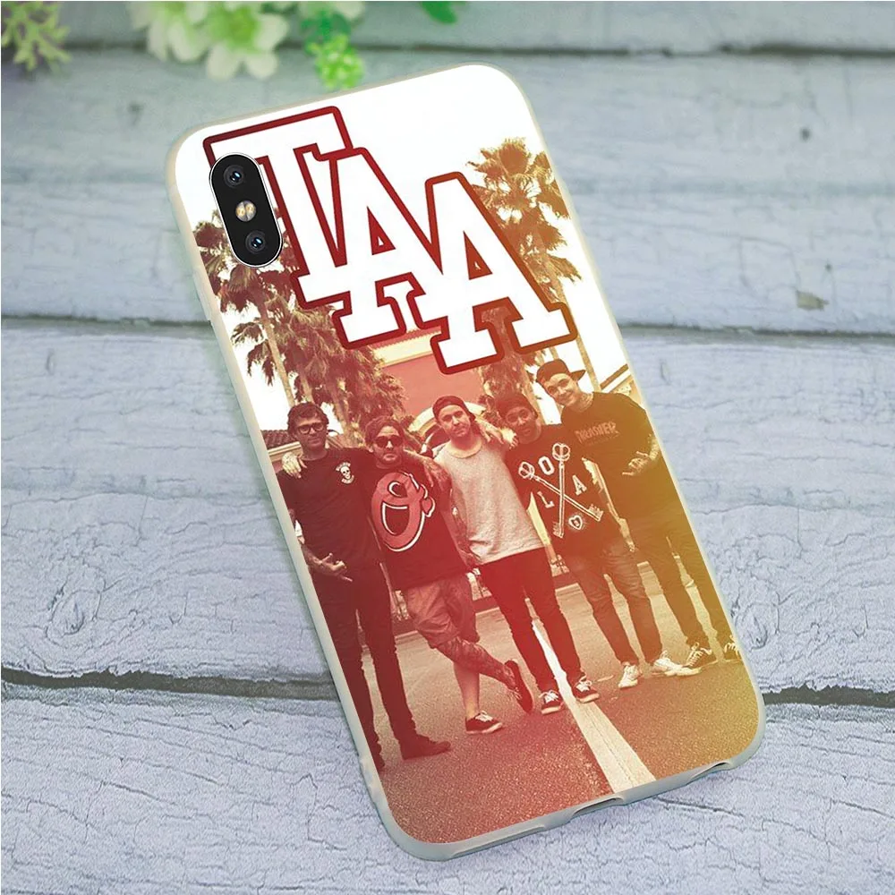 

Phone Cover for iPhone 6S Amity Affliction Case 8 XR X 7 Plus 6 5 5S SE Xs Max Silicone