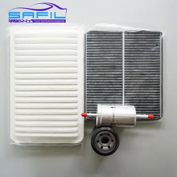 セットフィルター用2011-2013スバルxvレガシィアウトバックインプレッサ空気/キャビン/オイルフィルターoem: 16546-AA090 72880-FG000 15208-AA160