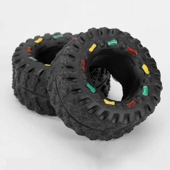 Rubber Tire Squeaky Dog Chew Toy 1