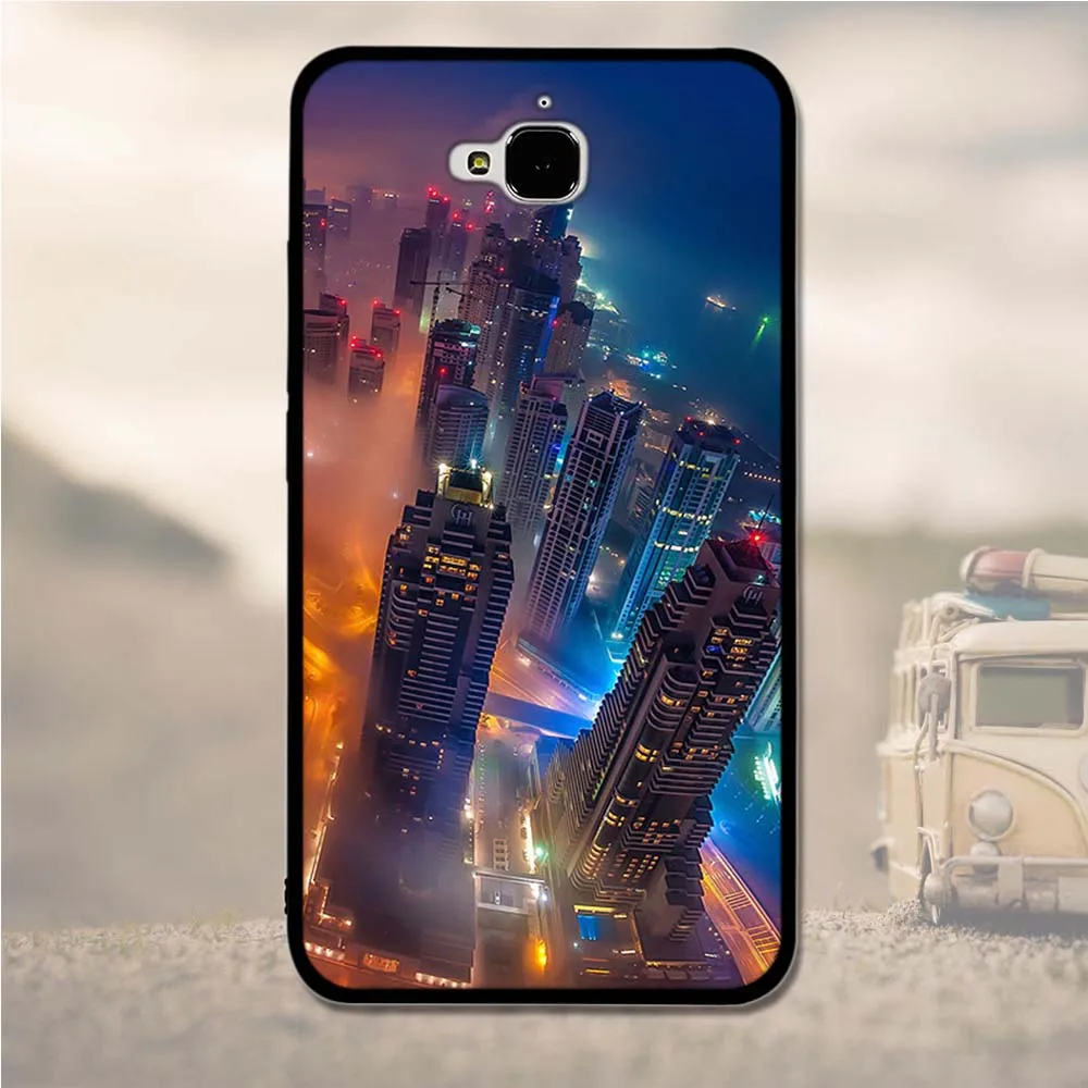 Чехол для Huawei Y6 Pro / Honor Play 5X Enjoy 5 Holly 2 Plus /Honor 4C телефонный чехол силиконовый Чехлы 3D