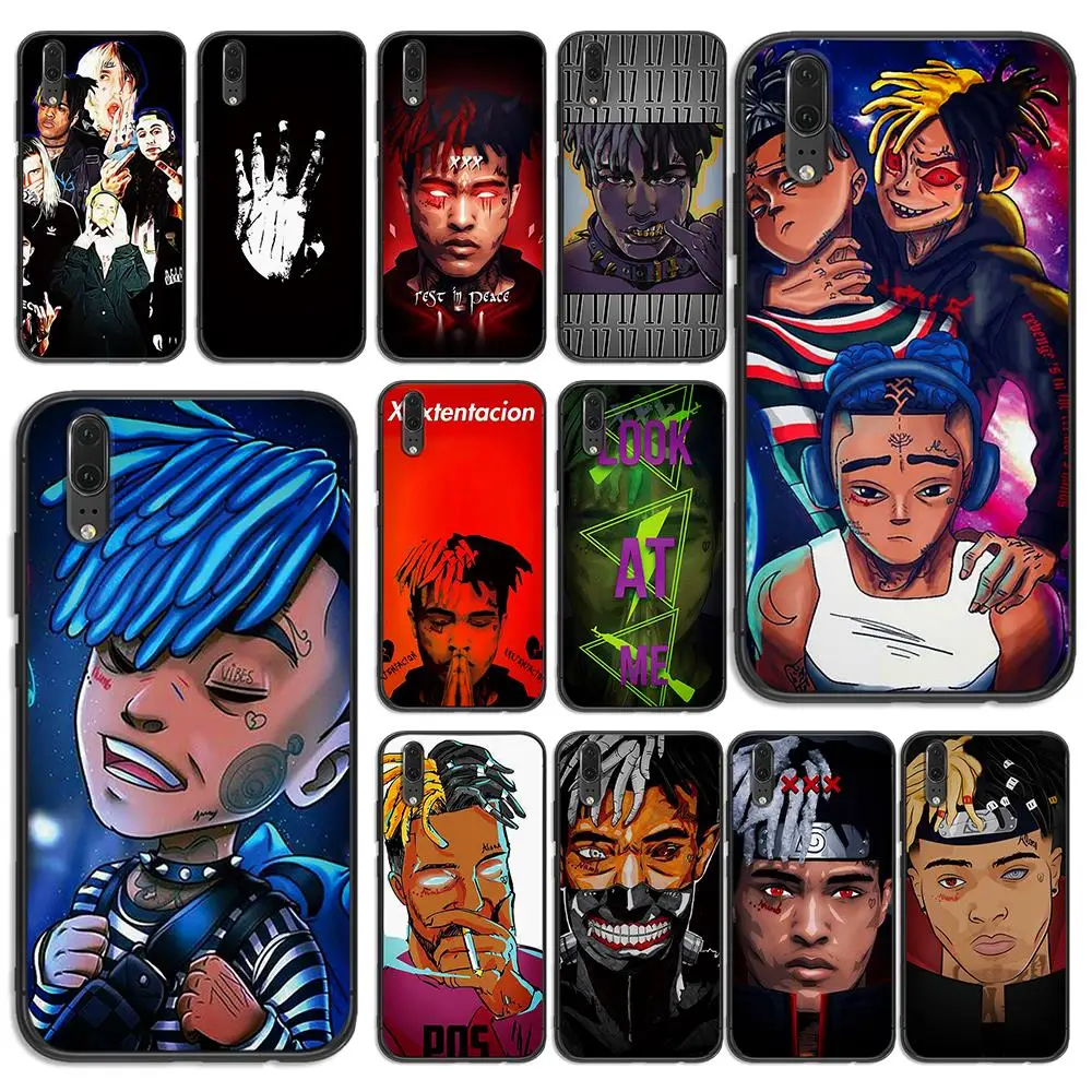 MCing XXXTentacion soft phone For huawei Honor 6A 7A 3GB Pro 7X 8X 8C 10 Lite Note Back Cover case | Мобильные телефоны и