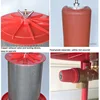 40L semi-automatic Stainless steel press machine Multi-function fruit wine/juice/honey/grape slag separator hydraulic presser 5