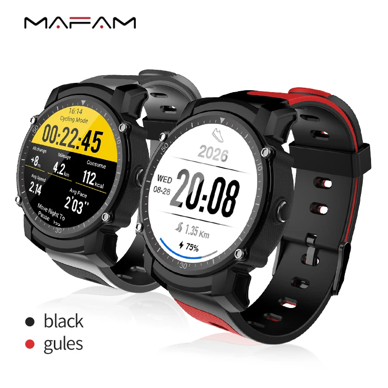 

MAFAM FS08 Heart Rate Monitor Smart Watch Fitness Tracker IP68 Waterproof Outdoor Sports Call Reminder Calculators Smart Watches
