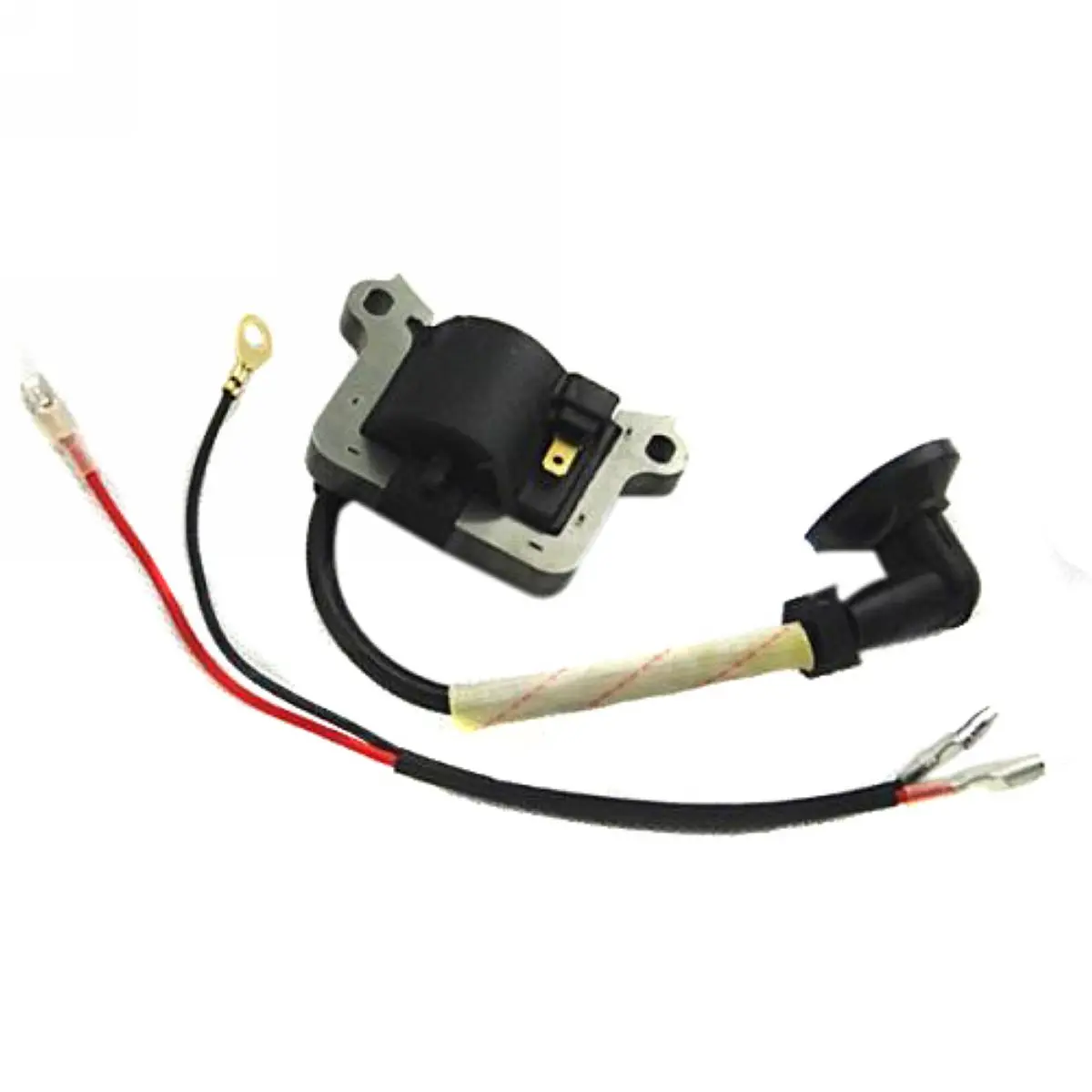 Durable Ignition Coil For Chainsaw 2 Stroke Engine Grass Trimmer Lawnmower Parts Garden Tools Mayitr New