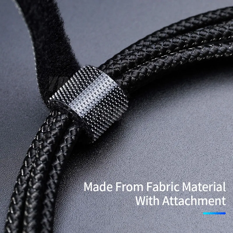 YBD 5 M Cable Organizer Wire Winder Holder Earphone Mouse Cord Clip Protector USB Cable Management For PC TV HDMI VGA Cable