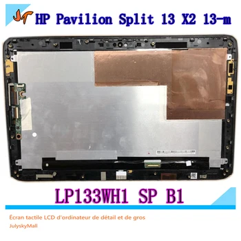 

LP133WH1 SPB1 LCD SCREEN Touch Screen Digitizer Assembly Frame 5381R FPC-2 REV 2 For 13.3" HP Pavilion Split 13 X2 13-m210dx