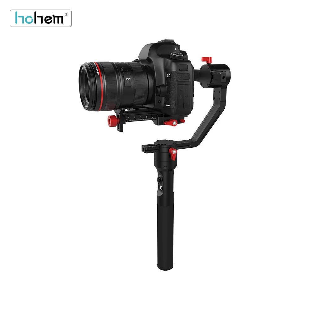 

hohem iSteadyGear 3-Axis Handheld Gimbal Stabilizer for Canon Nikon Sony w/Timelapse Motion Memory APP Control Tripod Carry Case
