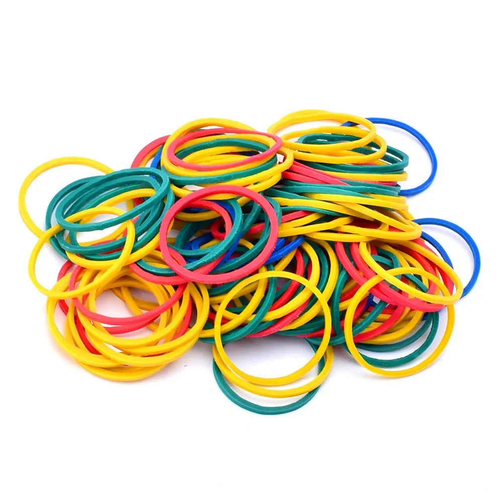 100Pcs Mini Small Colourful Rubber Hair Elastic Braids Plaits Braiding