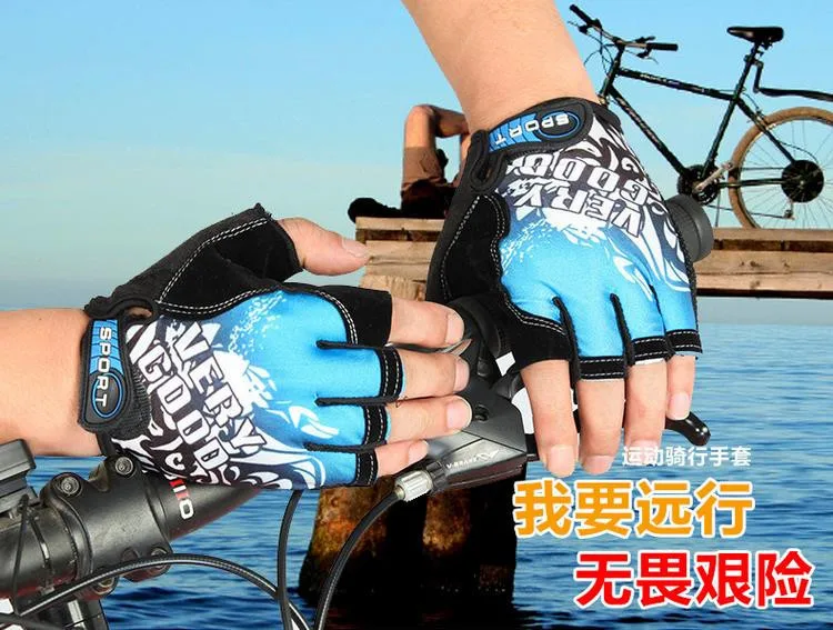 QXY шелк льда стрейч тонкий дышащий велосипедов полу-палец Перчатки для мужчин и женщин спортивные Фитнес тактический солнцезащитный крем