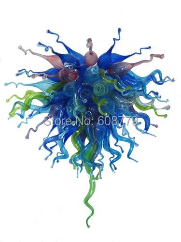 

Multi Colored Hand Blown Glass Modern Chandeliers China