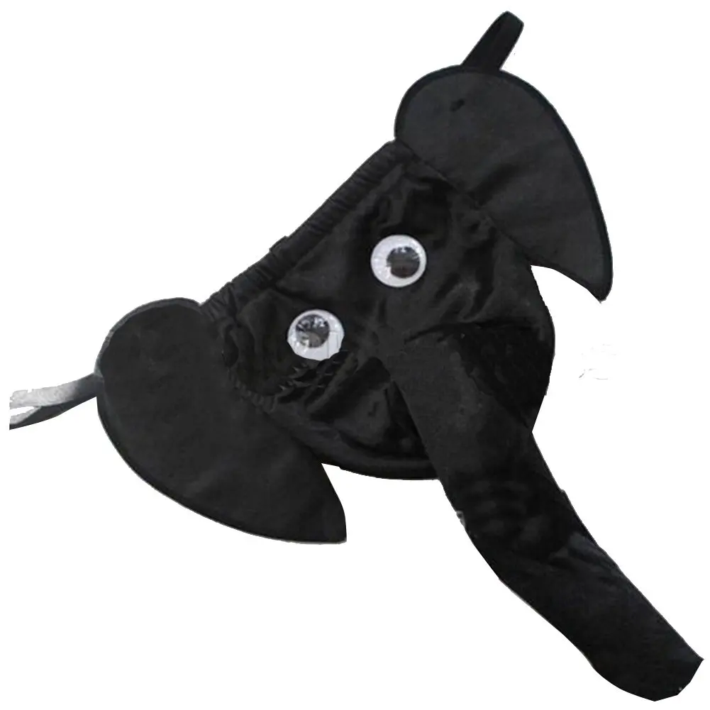 SYB 2016 NEW Sexy Men Elephant Underwear Pouch Briefs Thongs Funny G