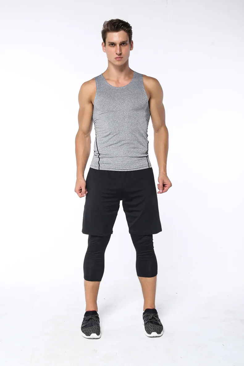 Утягивающие брюки для мужчин работает колготки Для мужчин леггинсы для бодибилдинга одежда для спортзала фитнеса Баскетбол футбол Футбол спортивные Леггинсы