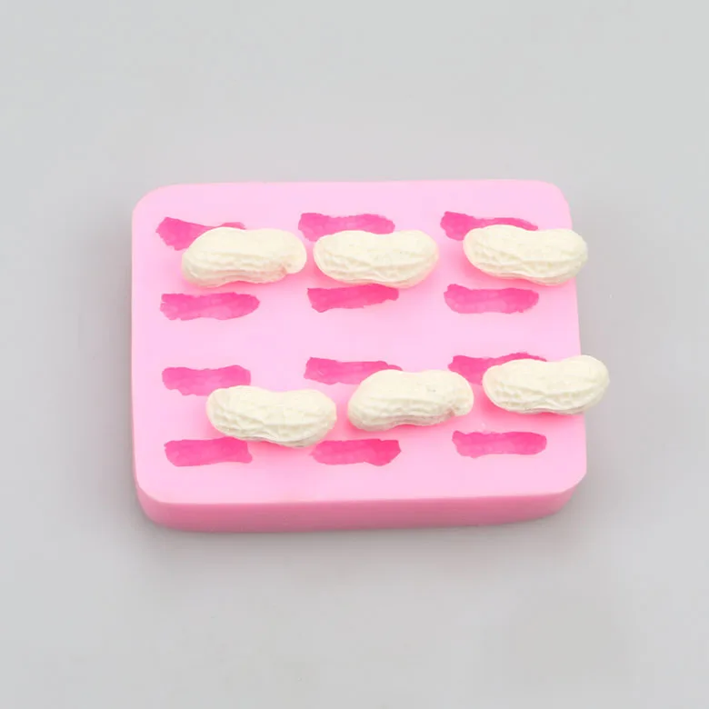 12 Cavities Peanut Candy Mold Fondant Cake Mould Chocolate Silicone
