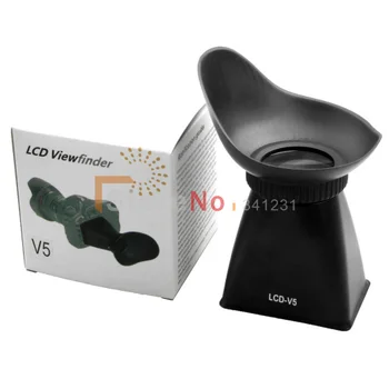 

100% New V5 LCD Viewfinder 2.8x 3" Magnifier Eyecup Hood for Nik&n 1 Free Shipping