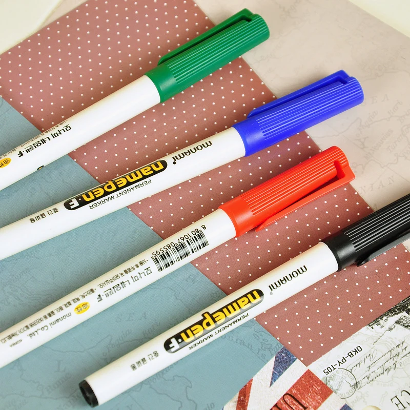 Koreastationeryzoilmarkernamepenfsingleheadmarkerpen