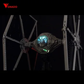 

LED light for lego 75095 Compatible 05036 Star Wars UCS TIE Fighter Building Blocks Bricks Toys (only light with Battery box)