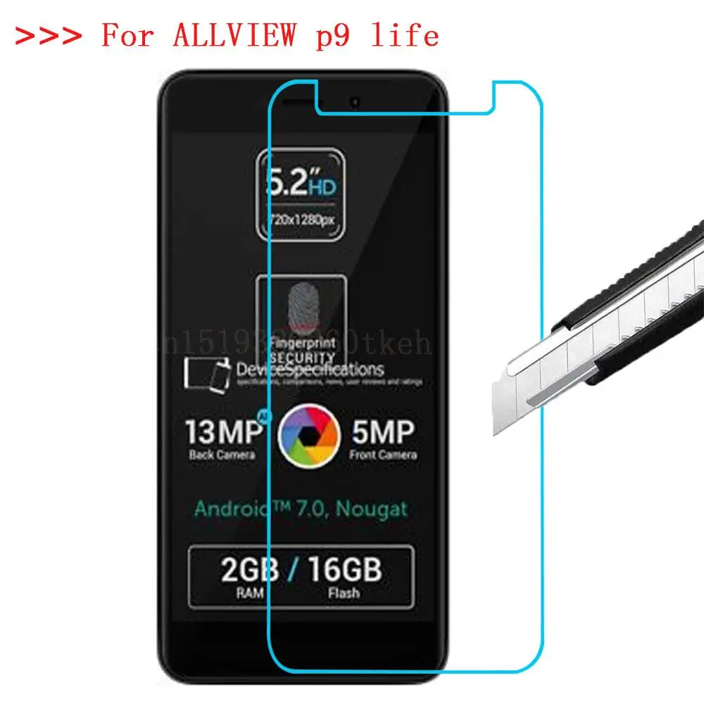 

Ultra Thin Tempered Glass For ALLVIEW p9 life Toughened Screen Protector Film screen For ALLVIEW V2 Viper s