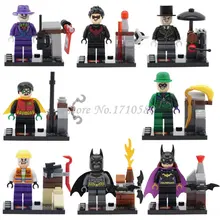 Super Heroes Figures Batman Wolverine Flash Green Lantern Robin Ultron Marvel Legoingly Building Blocks Bricks Toys