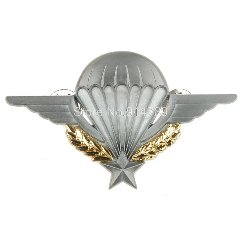 

FRANCE BREVET PARATROOPER PARACHUTISTE E.CHOLET METAL BADGE PIN -34196