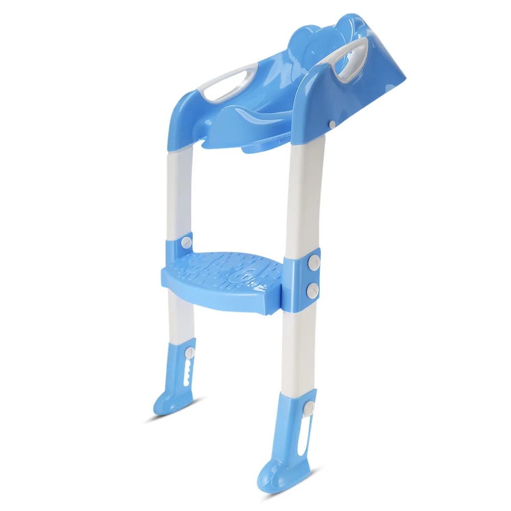 Folding Baby Potty Training Toilet Chair With Adjustable Ladder Children Kids Boys Girls Potty Seat Anti-slip pedals Toilets Folding Baby Potty Training Toilet Chair With Adjustable Ladder Children Kids Boys Girls Potty Seat Anti-slip pedals Toilets