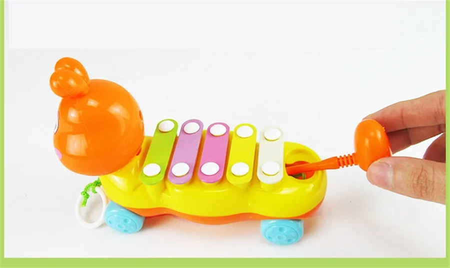 Percussion Music Instrument Toy Plastic Guitar / Animal Style Kids Musical Funny Toys Baby Educational Toys Gifts