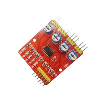 

4 Channel 4 Road Infrared Detector Tracing Photoelectric Sensor Smart Car Tracking Module 4-Way