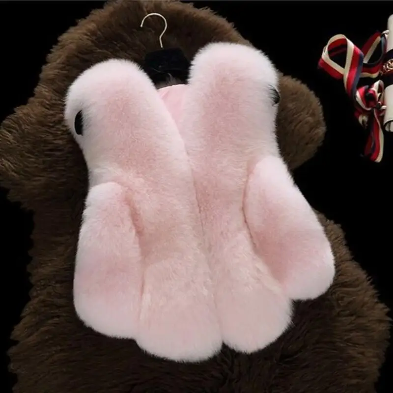 2017 модный жилет для маленьких девочек осенне-зимнее пальто элегантные жилетки