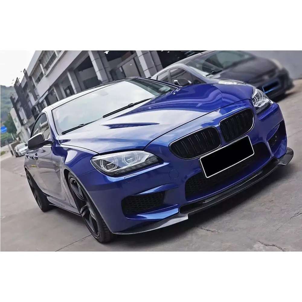 Передний спойлер из углеродного волокна для BMW 6 серии F06 F12 F13 M6 2014 2016