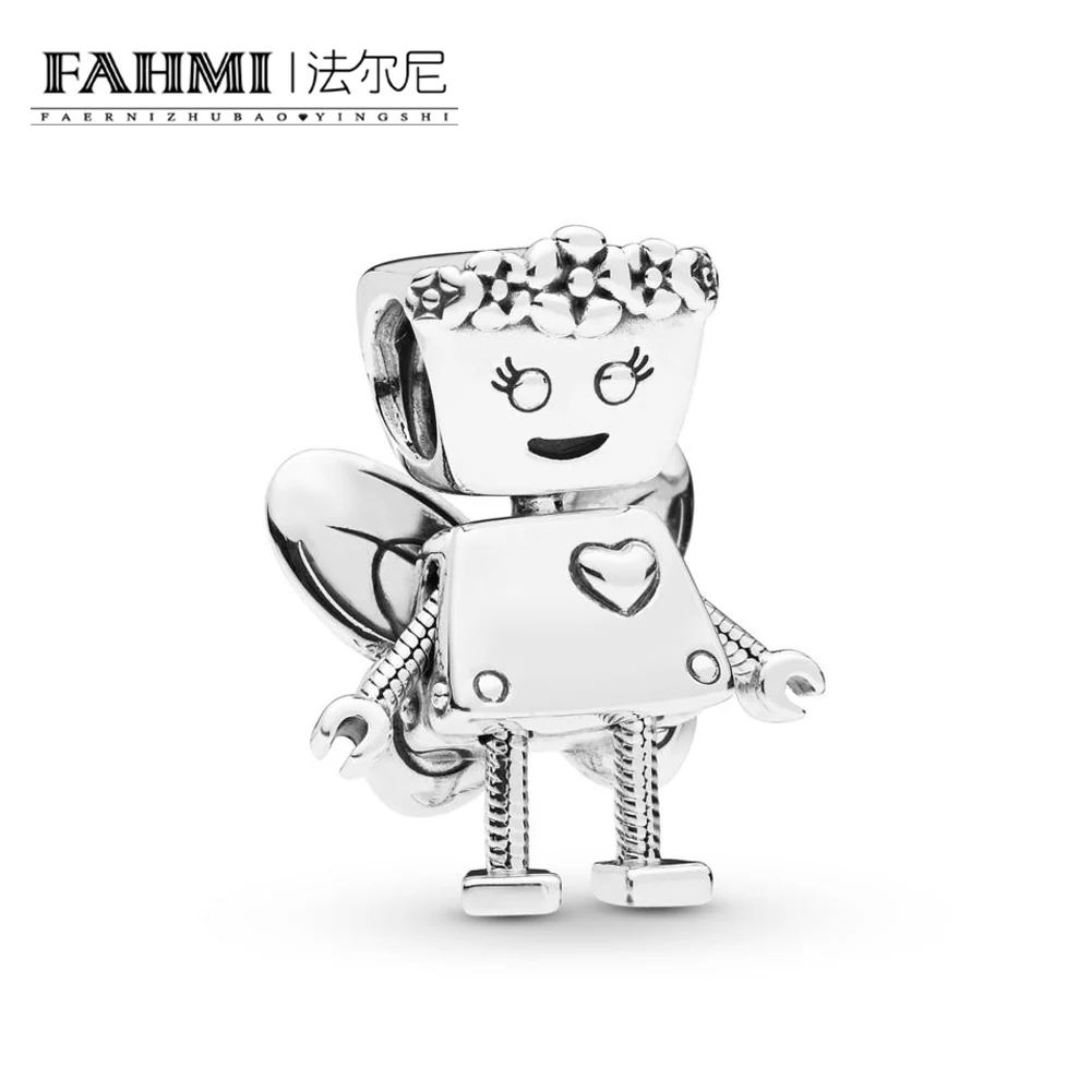 

FAHMI 100% 925 Sterling Silver New 2019 Spring 797856 Limited Edition Floral Fit DIY Bot Charm Bracelet Exquisite Free Shipping