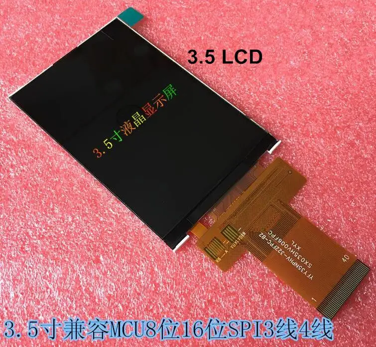 3.5 LCD 2,4/2,8/3,5 дюймов TFT ЖК-дисплей экран дисплея ILI9341 40 подключаемого модуля с функцией подставки 8/16 бит 3/4 провода Сенсорная панель raspberry pi - Цвет: 3.5 LCD