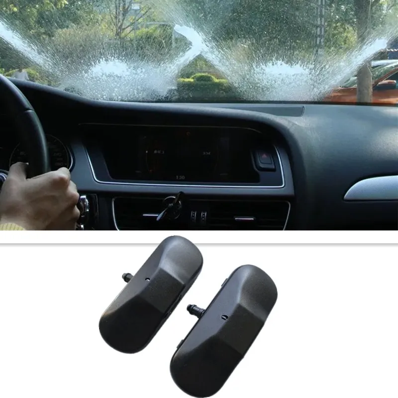Skup Dla Audi A1 A3 A4 A5 A6 A7 A8 Q3 Q5 Q7 szkła w sprayu dysza wodna 1 para dla Passat B7 B8 CC Caddy Golf 6 MK6 Tiguan