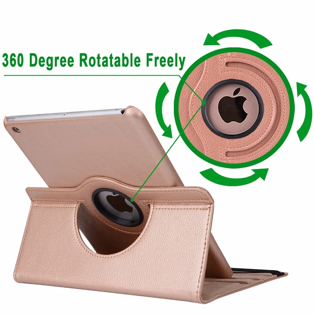 360 Вращающийся чехол для Apple iPad Air 2019 10 5 3 3rd поколения A2152 A2153 A2154 A2132 Pro A1701 A1709 умный