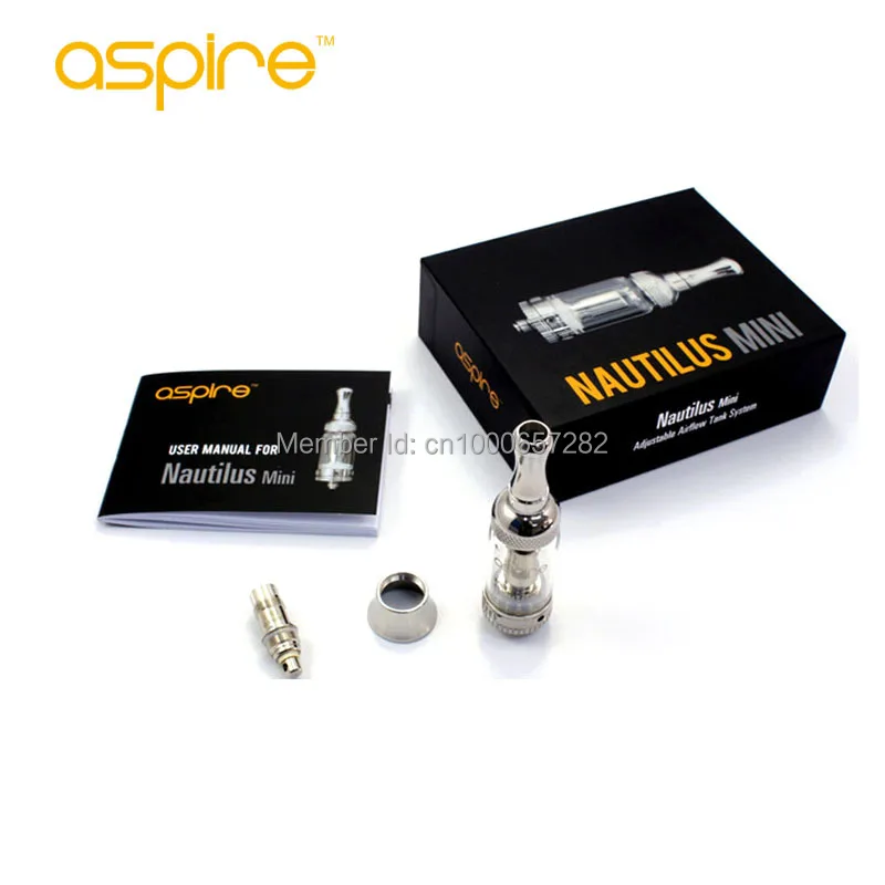  New Arrival Electronic Cigarette Set Aspire Nautilus Mini Glassomizer Ego Atomizer/Clearomizer Pyrex Replaceable Tank Aspire BVC 