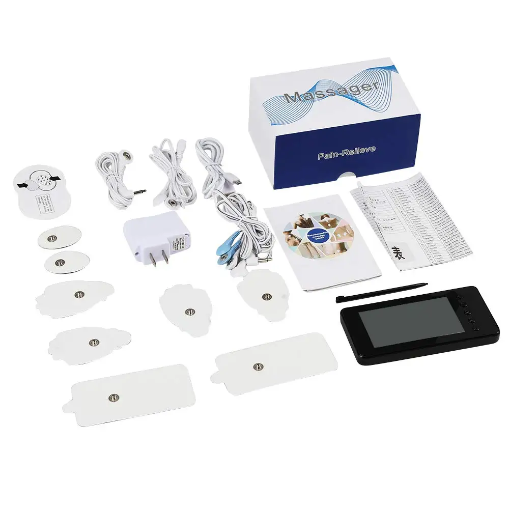 Rechargeable 28 Modes Tens Unit Muscle Stimulator Pain Relief Machine