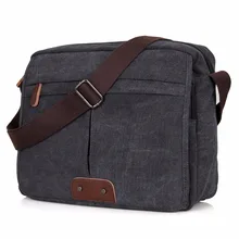 J.M.D отличное качество 16 унций холст мужская сумка-мессенджер клапаном Книга сумка сумки на плечо 9039A/C