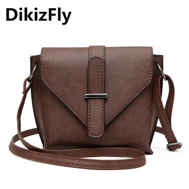 DikizFly Fashion Small Flap Handbag Triangle Cover Crossbody Bags Women Shoulder Bag For Women 2018 Causel Ladies Purse Girls