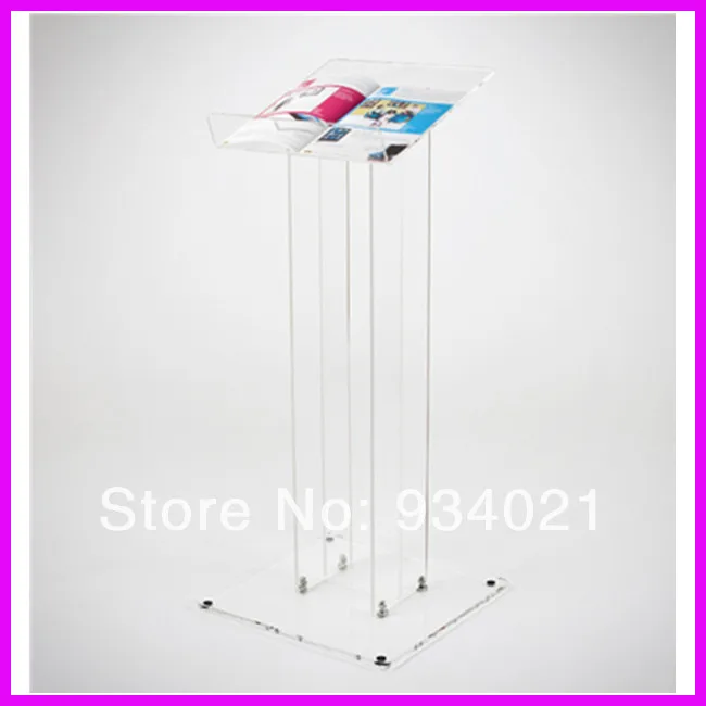 Эко-друг, акриловый подиумный лектор для школы/церкви, плексиглас Эко-друг, акриловый подиумный лектор для школы/церкви, плексиглас