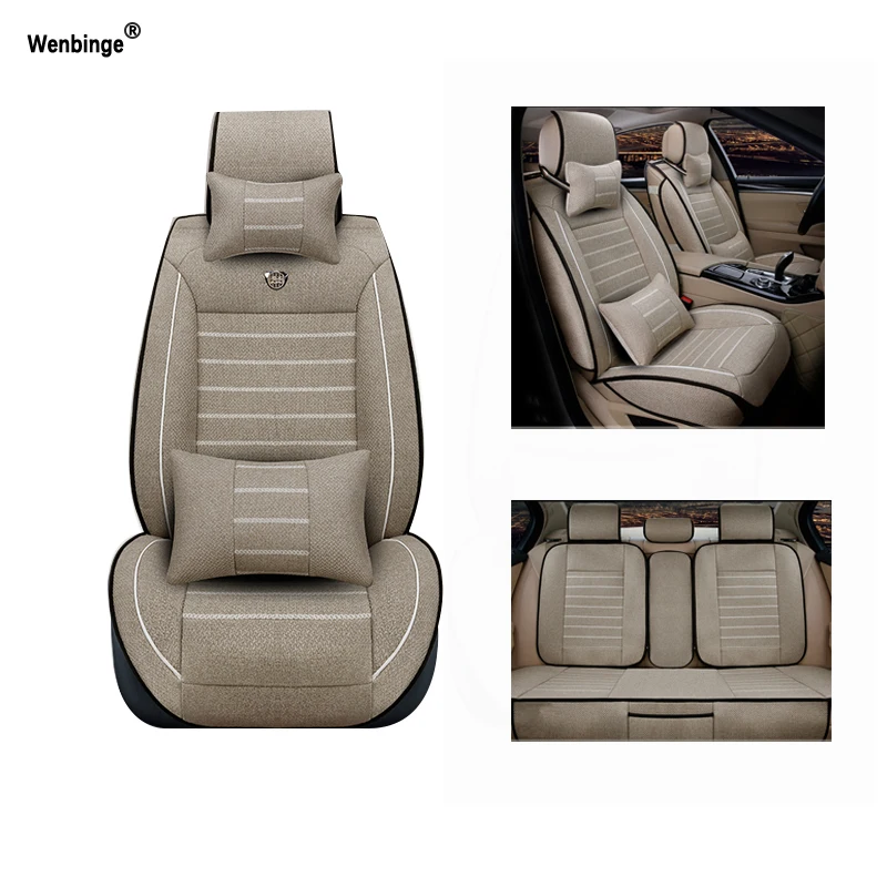 Breathable car seat covers For Ford mondeo Focus 2 3 kuga Fiesta Edge Explorer fiesta fusion car accessories styling