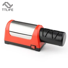 TTLIFE Professionelle Elektrische Diamant Keramik Küche Messerschärfer 2 Bühne Grinder Schärfen Keramik Messer Eu-stecker