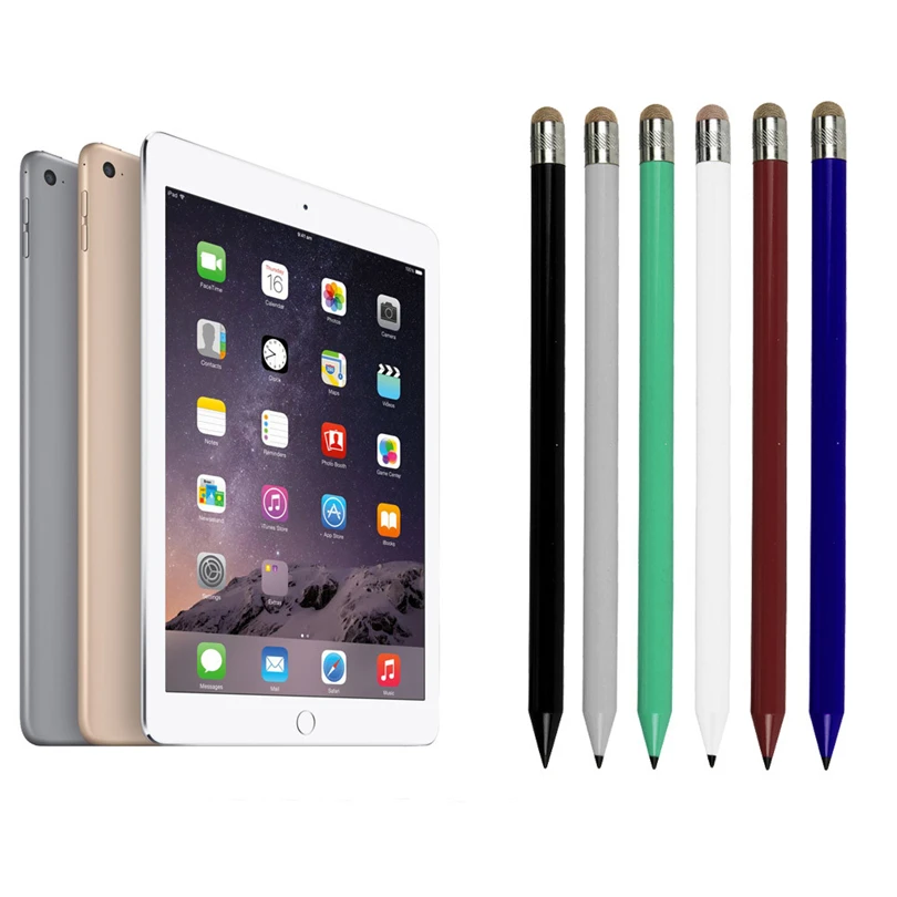 

2In1 Pencil-style Universal Capacitive Touch Stylus Pen for iphone Tablet ICA Tablet Touch Screen Pen Stylus S30