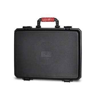 

easy carrying black plastic tools case with full cube foam on hot sale