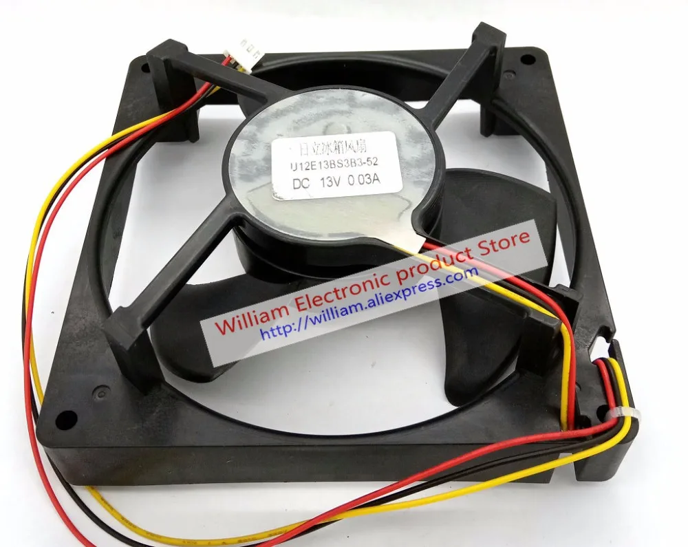 Original U12e13bs3b352 J23 Dc13v 0.03a 13 Centímetros Refrigerador Ventilador de Refrigeração Estática à Prova d Água - Imagem 4