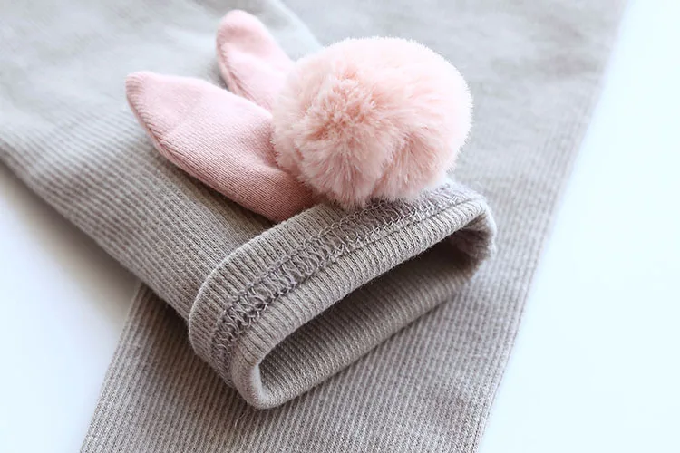 2018 Spring Autumn Free Shipping Child Baby Clothing Solid Color Long Trousers Pants Baby Rabbit Kids Children Girl Leggings (27)