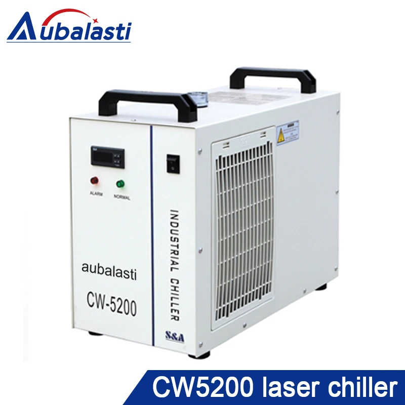 CO2 laser machine chiller cw5200-AG use for laser tube 60w 80w 100w 130w 150w 180w